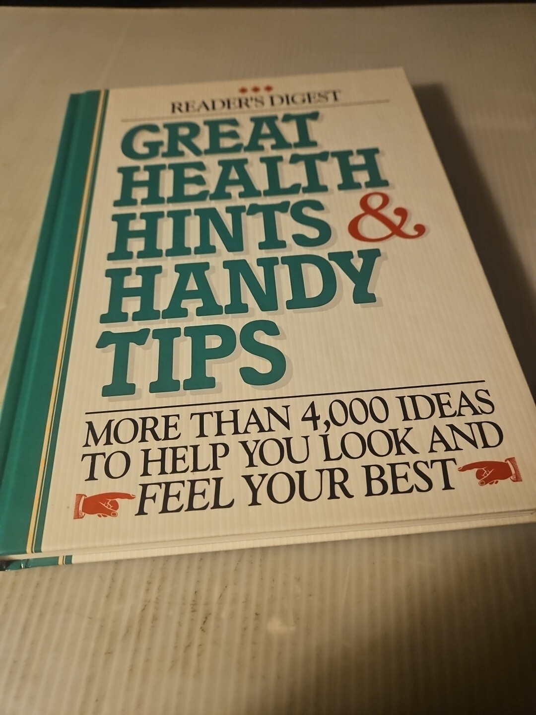 Vintage 1994, “Great Health Hints & Handy Tips” More Than 4,000 Ideas Hardcover