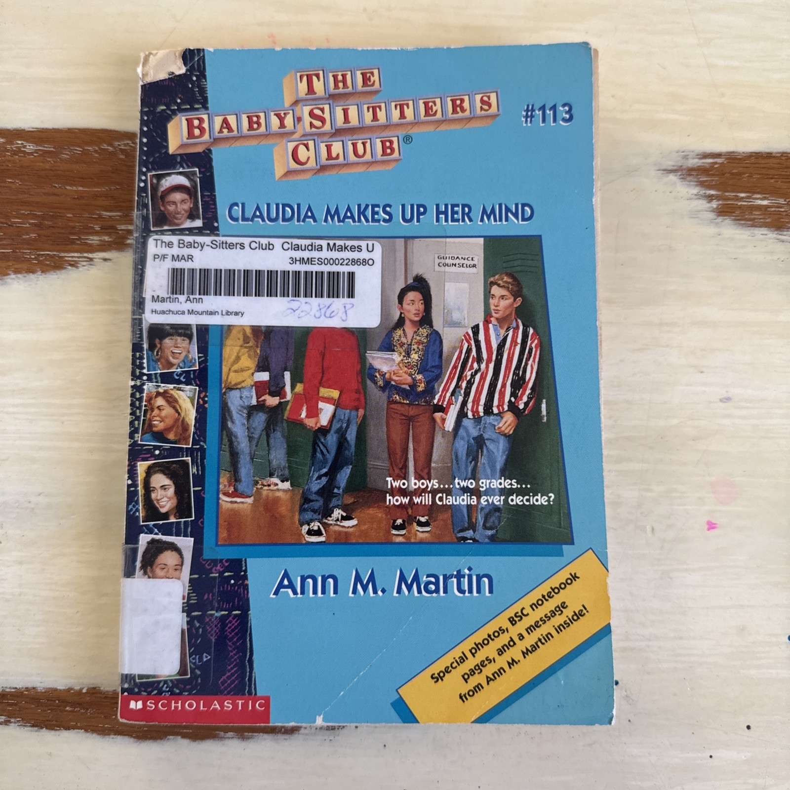 Claudia Makes Up Her Mind by Ann M. Martin (1997, Trade Paperback)