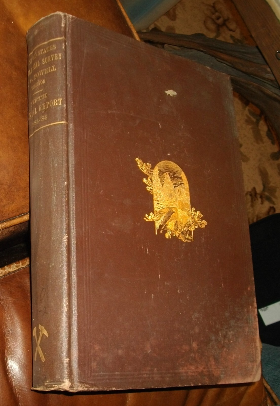 U.S. Geological Survey, 5th Annual Report, 1883 — 1884, 1st, HB, Illustrated