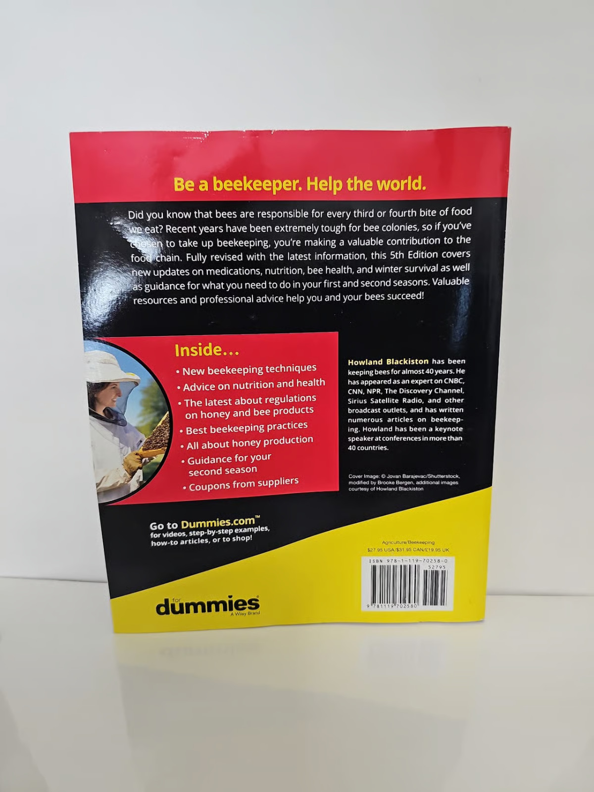 Beekeeping For Dummies, 5th Edition by Howland Blackiston