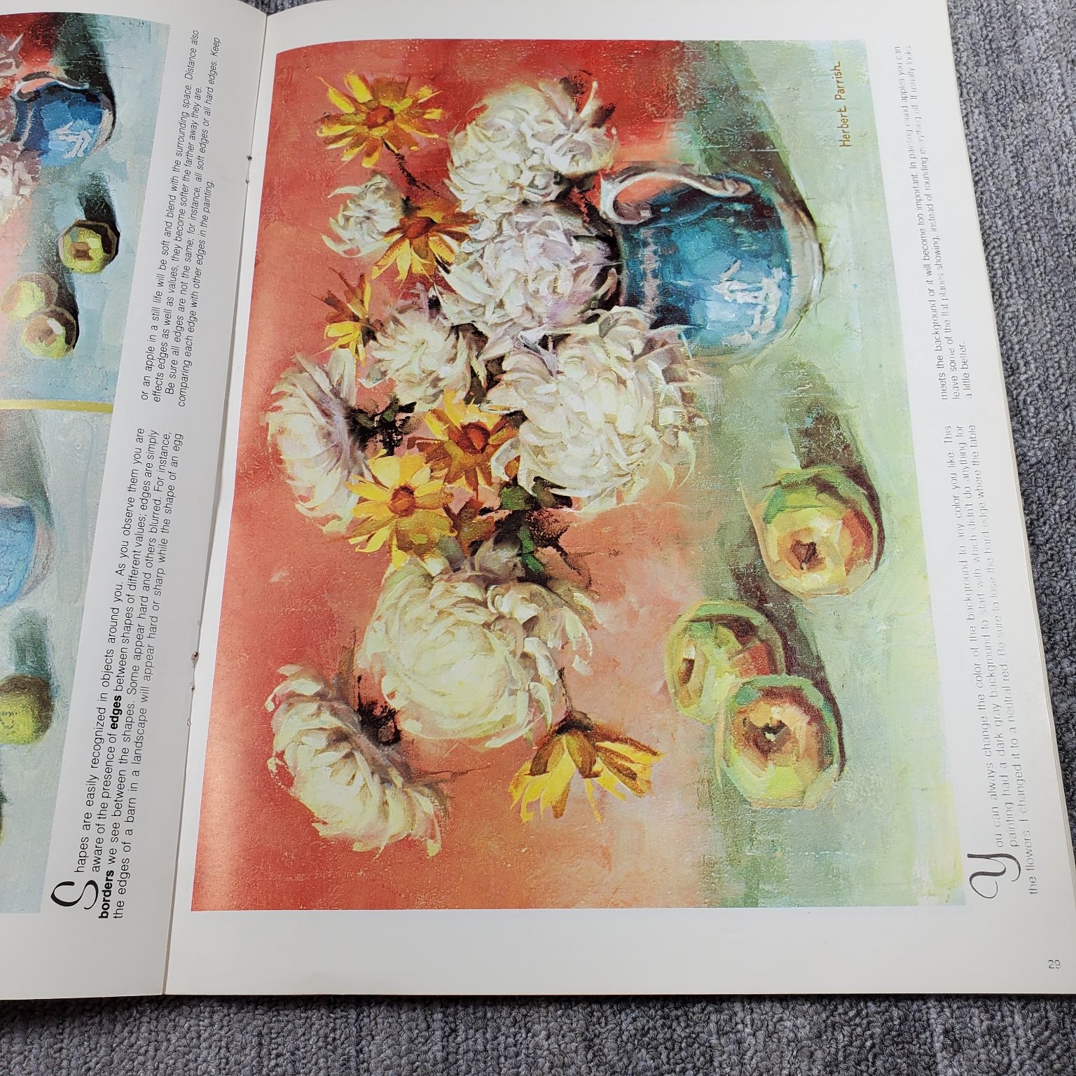 Flowers and Still Life Herbert Parrish Walter T Foster 151 Art Book