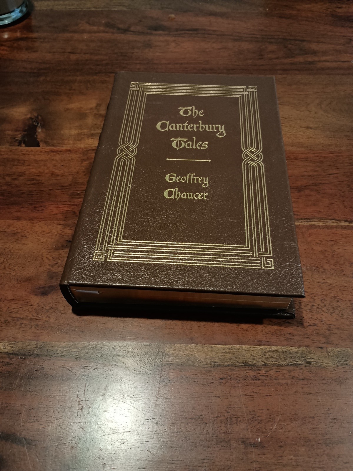 Easton Press The Canterbury Tales by Geoffrey Chaucer 100 Greatest Books 1978