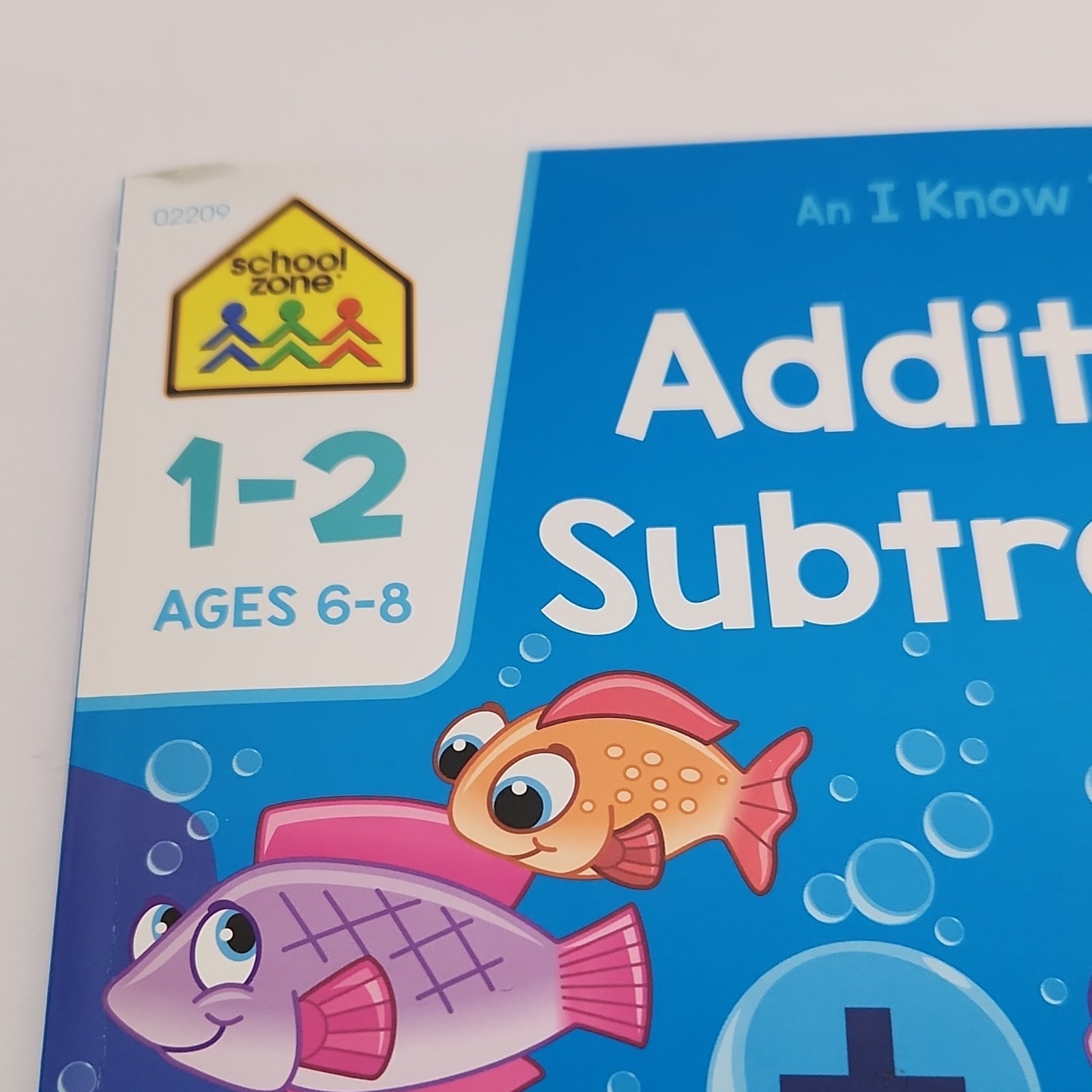 School Zone Addition & Subtraction by Staff (Paperback, Ages 6-8, Math)