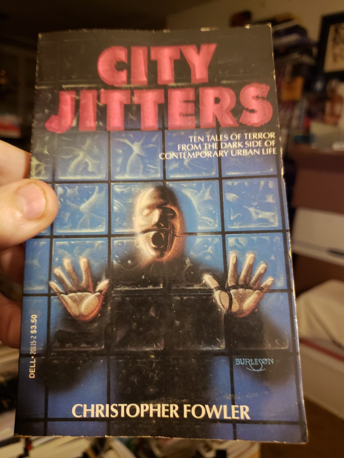 Unread City Jitters Christopher Fowler 1st Edition Paperback Dell 1986