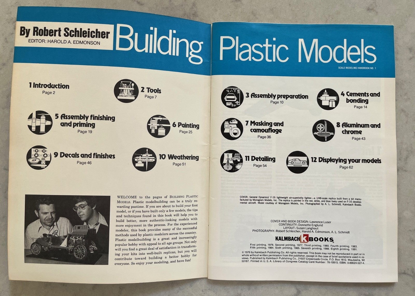 Building Plastic Models (book) by Robert Schleicher