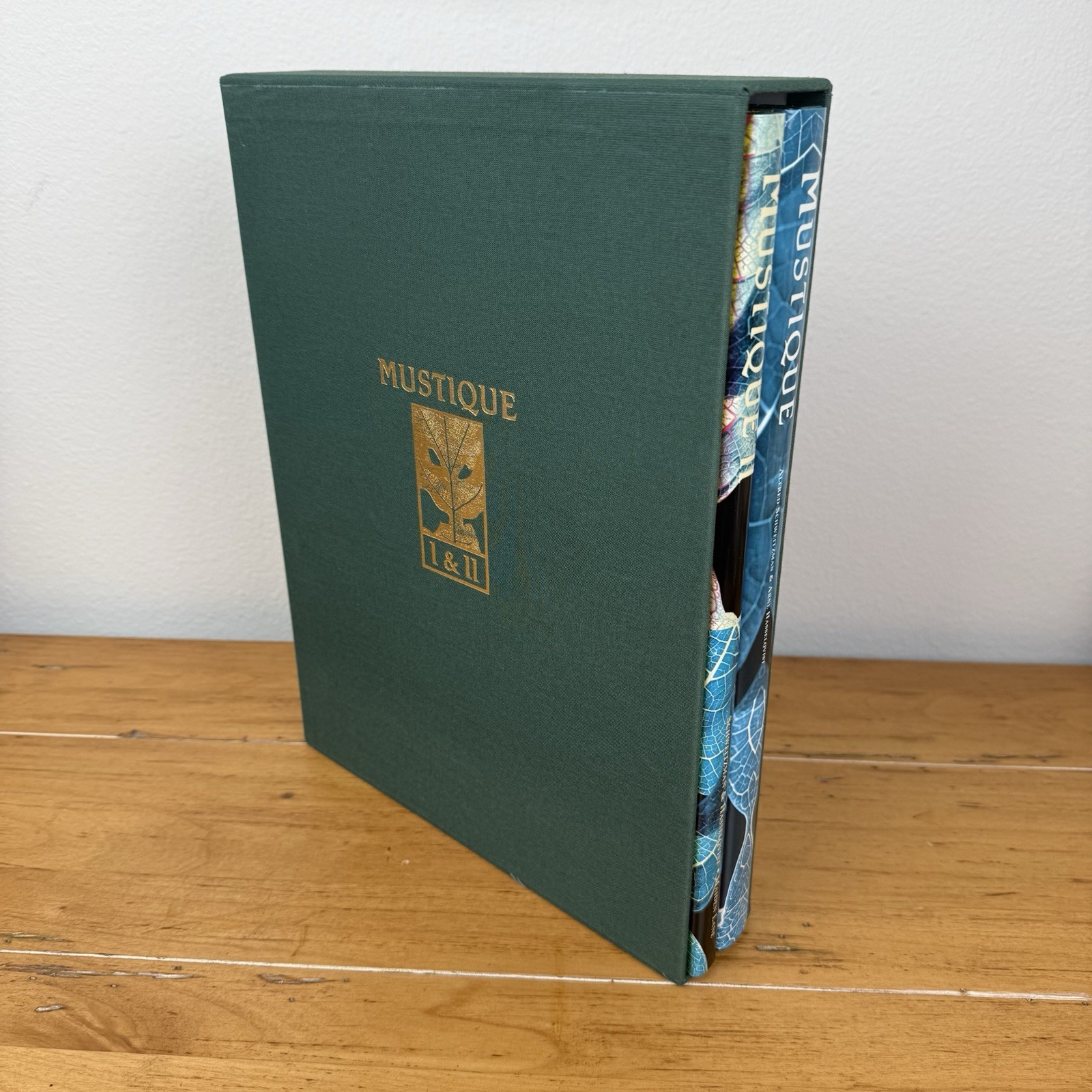 Mustique 1 & 2 Boxed Set First Ed Slipcase Roger Vaughan 1994 Photography Book