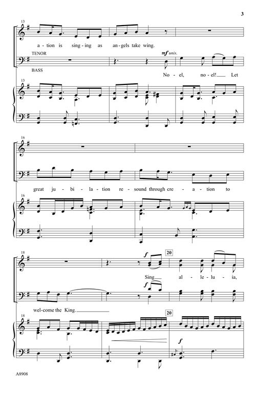 A Celtic Noel SATB Michael Barrett