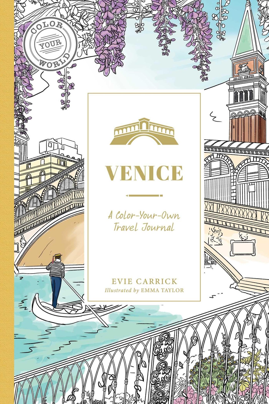 Venice: A Color-Your-Own Travel Journal (Color Your World Travel Journal Series)
