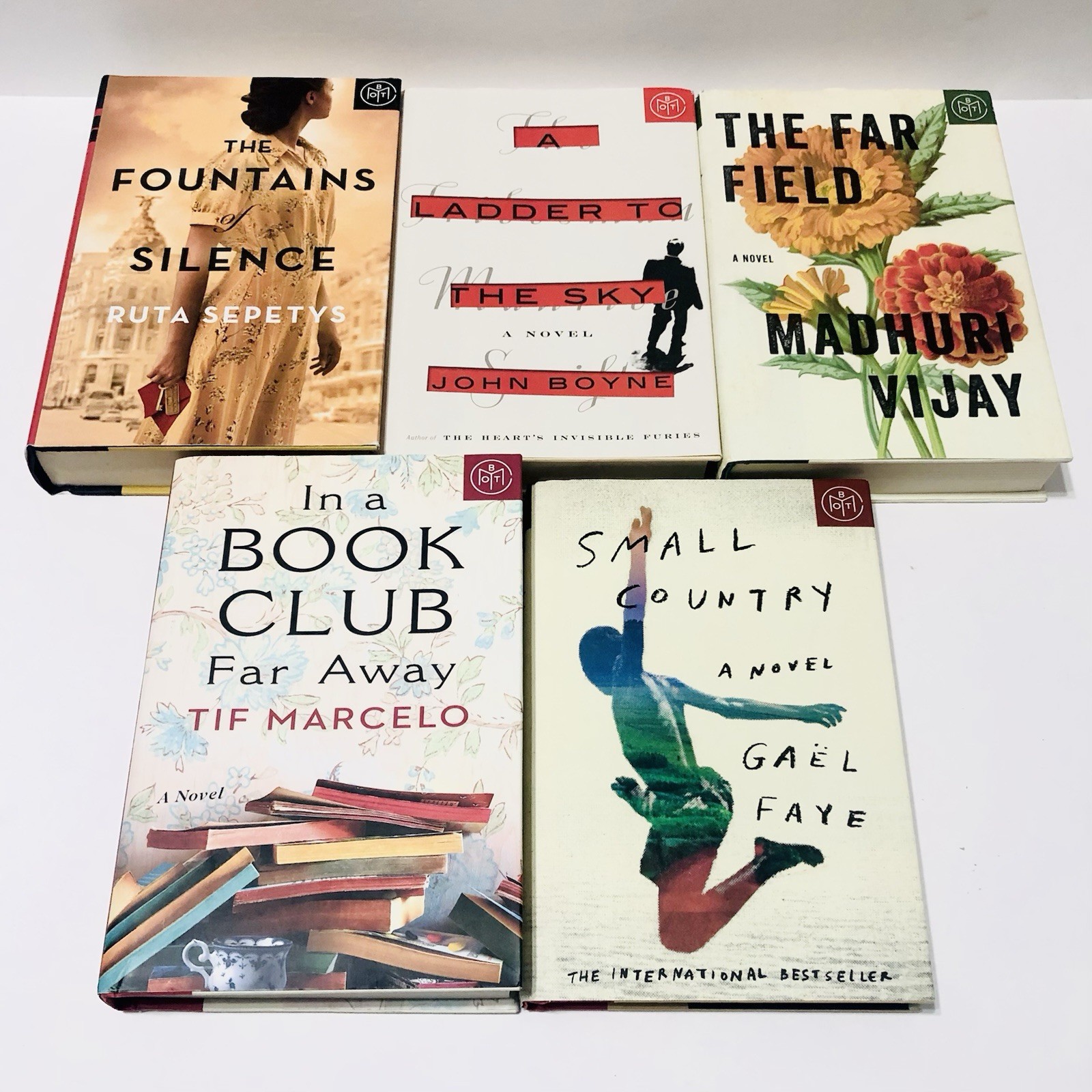 Book of the Month BOTM Hardcover Choose Your Title Fiction Thriller Bundle Lot
