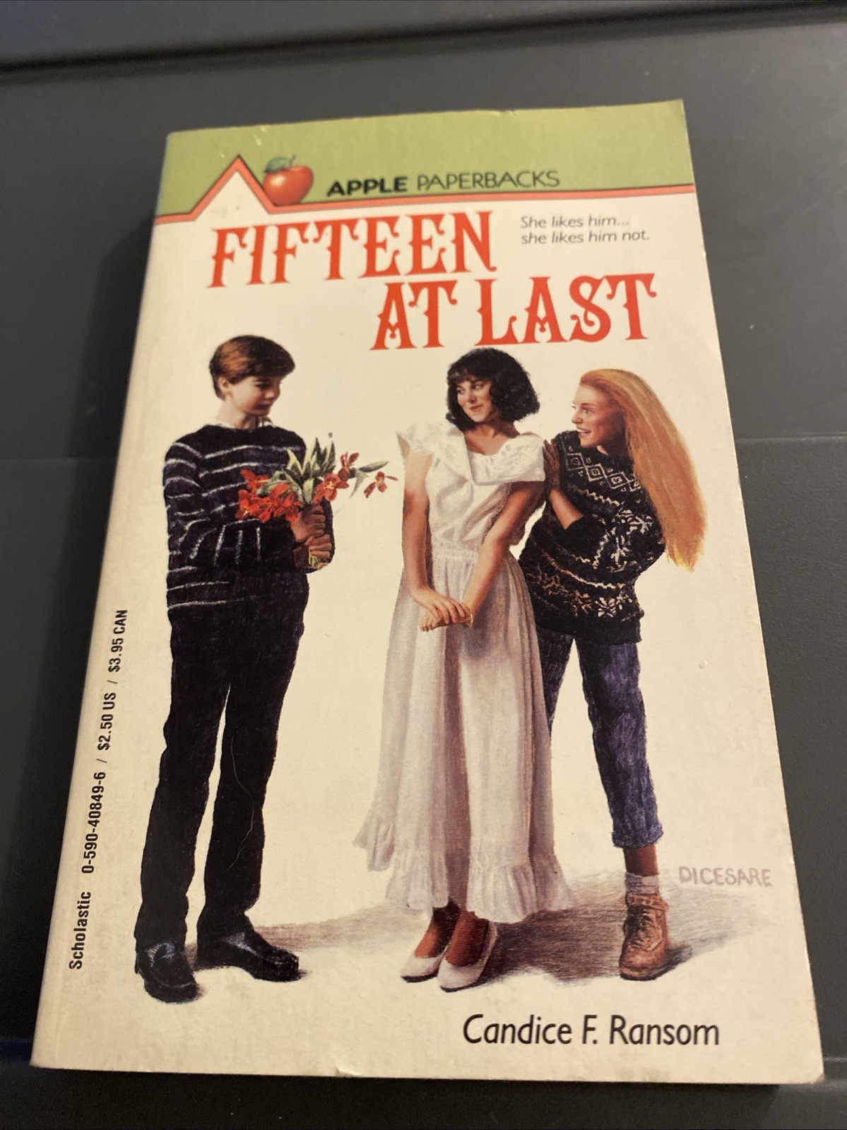 Fifteen At Last by Candice F. Ransom ~ Apple Paperbacks – Scholastics