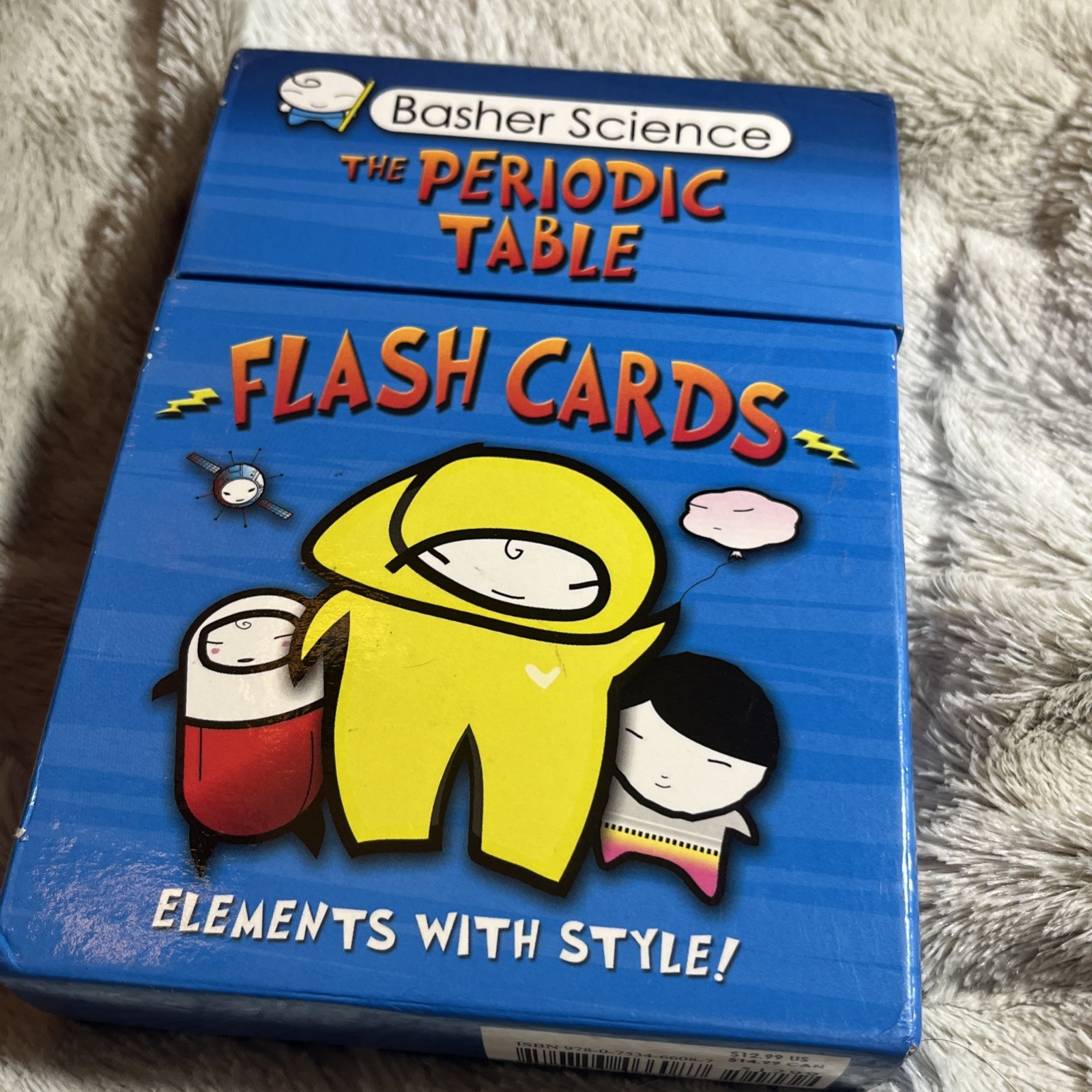 The Periodic Table Basher Science Elements with Style 118 Elements Flash Cards