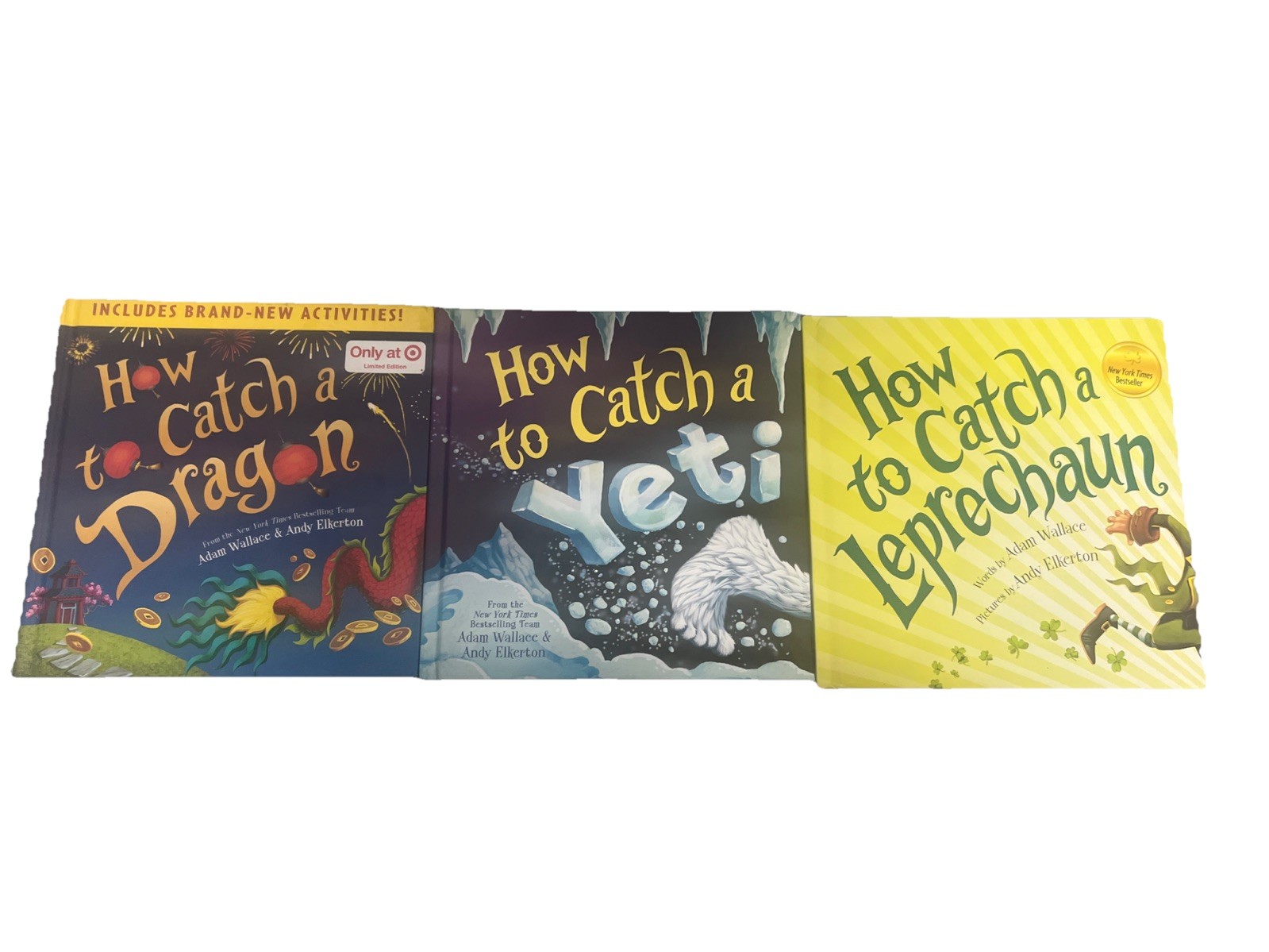 3. Lot Children’s Books by Adam Wallace & Alice Walstead: How to Catch… Series