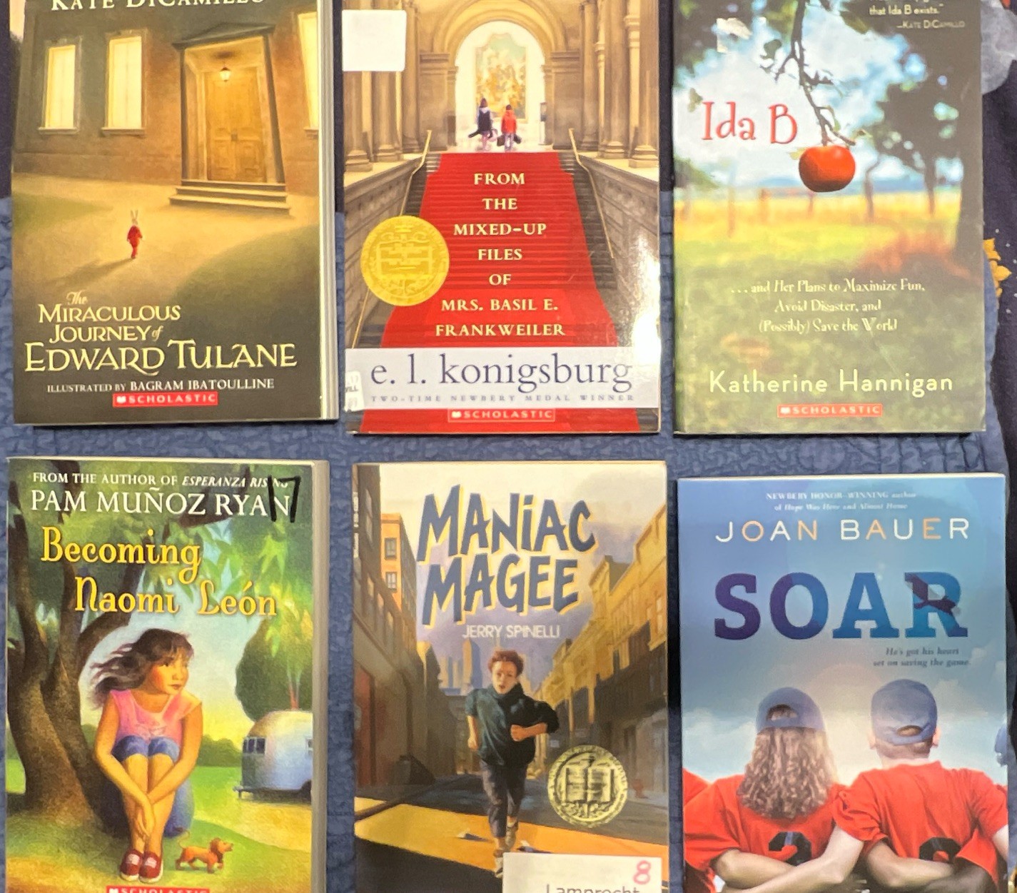Scholastic Paperback Children’s Novel Lot of 6 Ages 9-12 Fiction Friendship