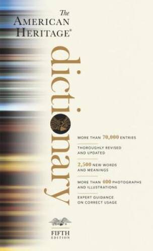 The American Heritage Dictionary: Fifth Edition – VERY GOOD