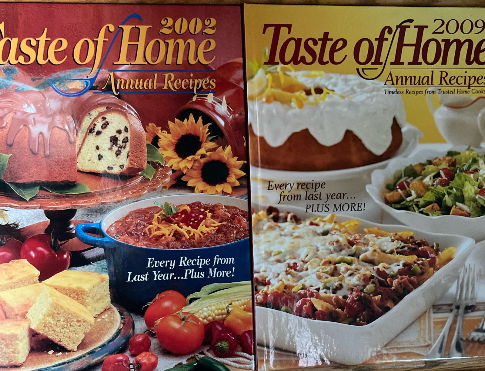 Lot Of 21 Taste Of Home Hardcover Books Annual Recipes Contest 1990s 2000s