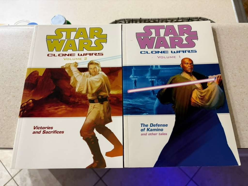 STAR WARS CLONE WARS DARK HORSE COMICS COMPLETE SET VOLUMES 1-9 FREE SHIPPING