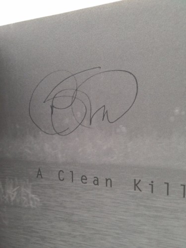 A Clean Kill (1st Ed, Signed) by Mike Stewart