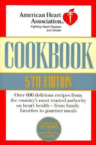 American Heart Association Cookbook, 5th Edition – Paperback – GOOD