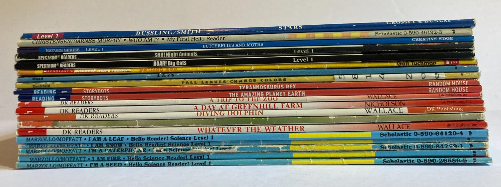 Lot HELLO READER Level 1 STEP INTO READING Science ANIMALS Scholastic Lot of 20