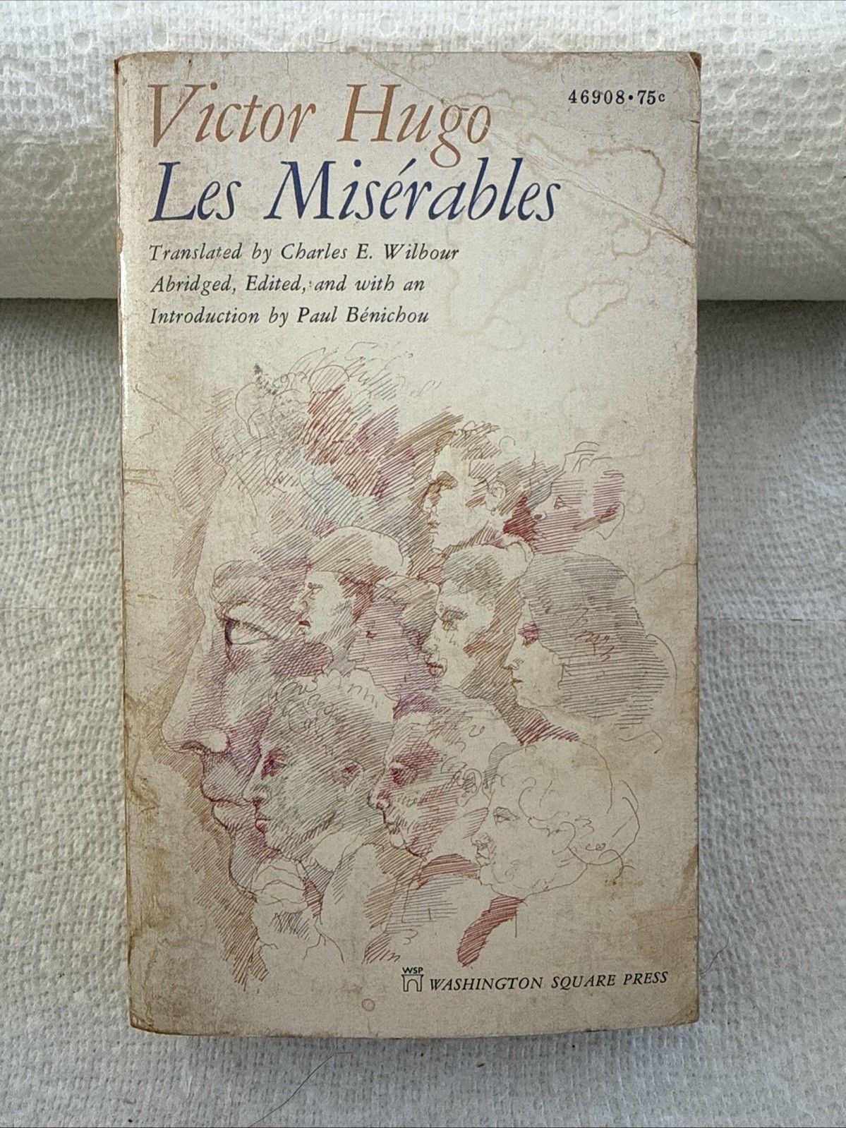 Les Miserables English Victor Hugo – Wilbour Washington Square Press 1969 PB