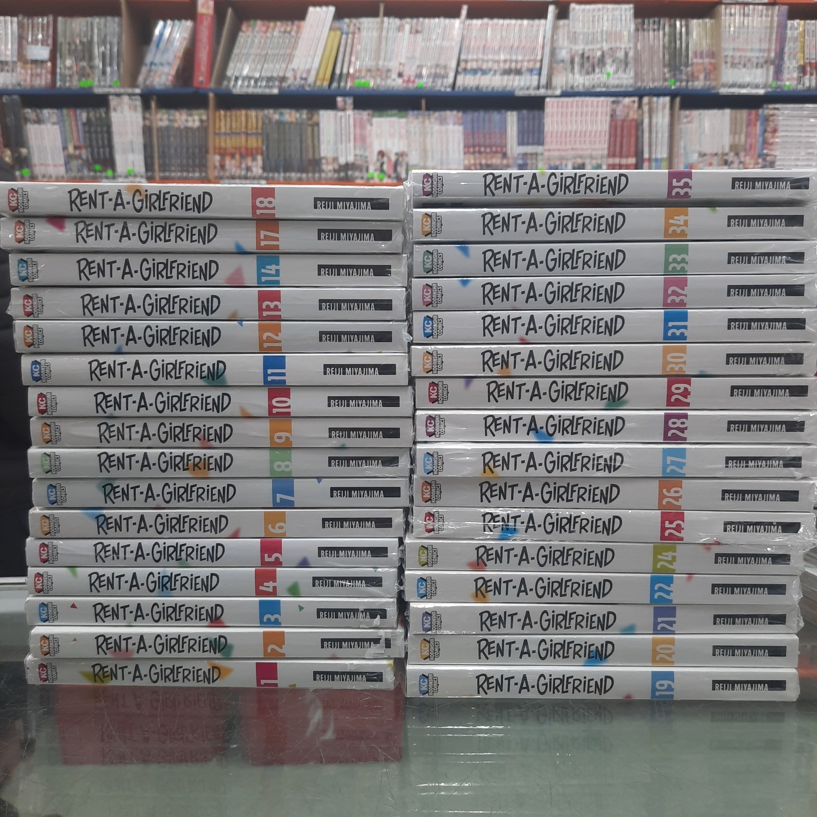 NEW Rent-a-Girlfriend Vol. 1-14, Vol. 17-35 English Manga Variation Listing