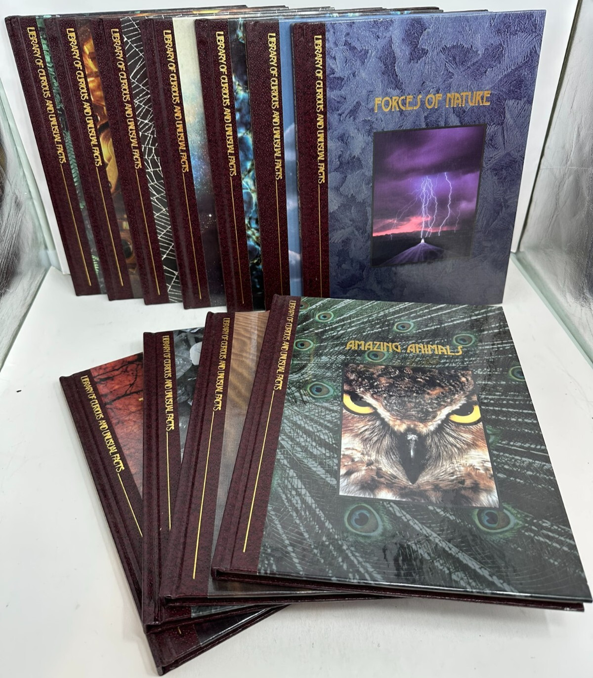 Library of Curious and Unusual Facts Time-Life Lot of 11 Hardcover Books