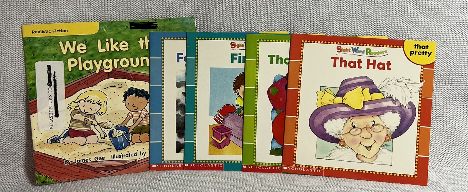 Scholastic Little Leveled Readers Sight Word Readers Set Of 5 K