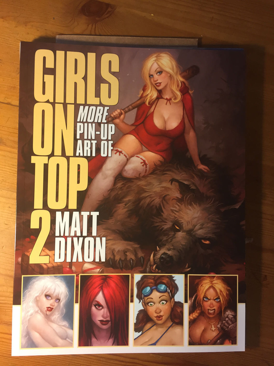 Matt Dixon Girls on Top Volume 2 Pin Up Fantasy Art Book