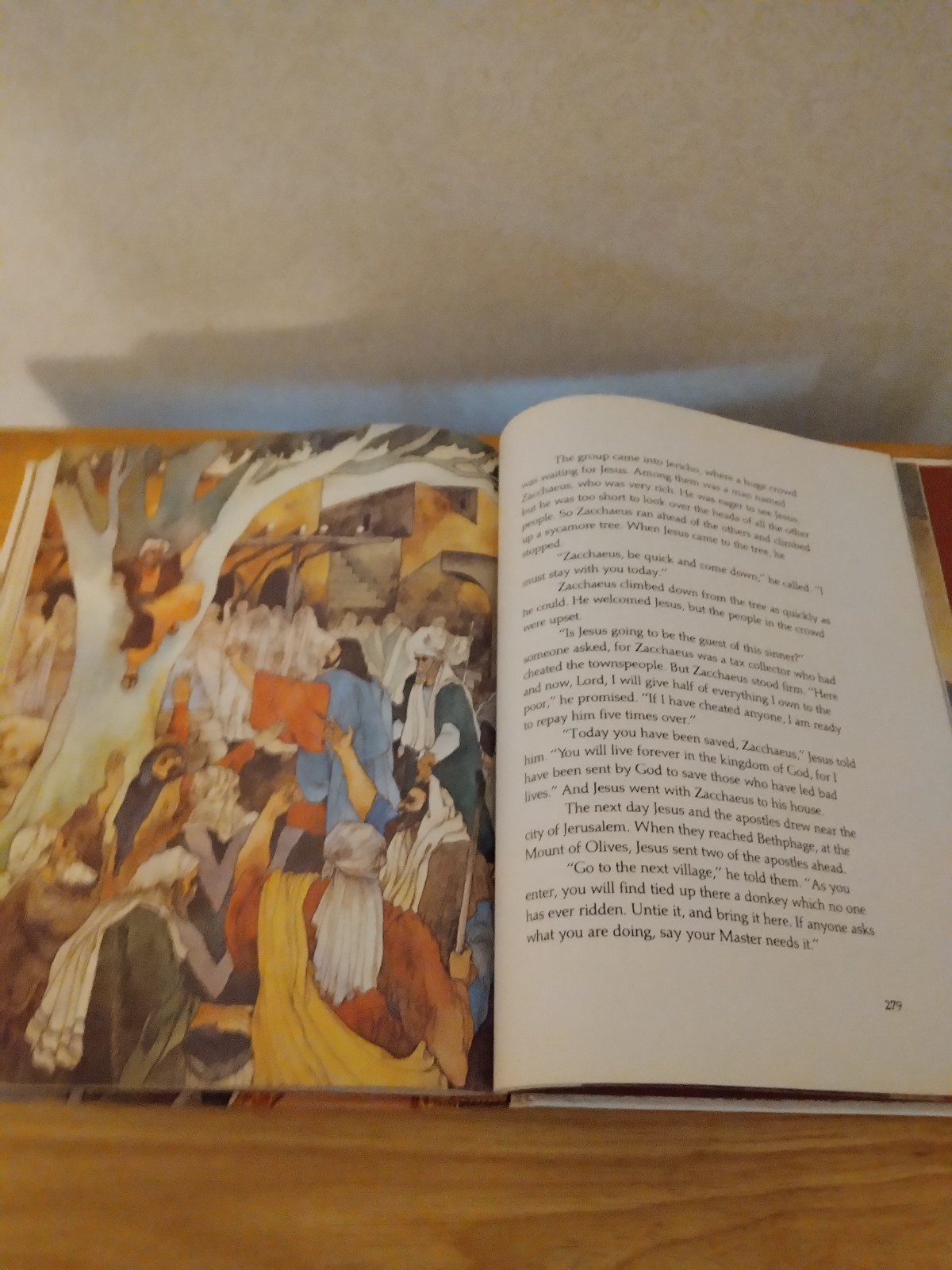 Bible Stories For Children 1980 Hardcover Book Geoffrey Horn & Arthur Cavanaugh