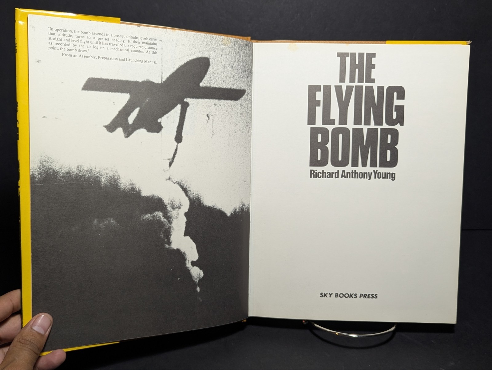 The Flying Bomb Richard Anthony Young 1978 Hardcover Sky Books Press