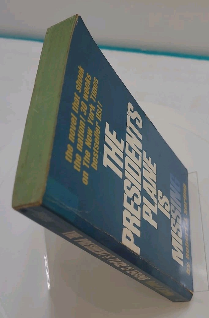 Signed The President’s Plane is Missing Robert J Serling Vintage Thriller PB