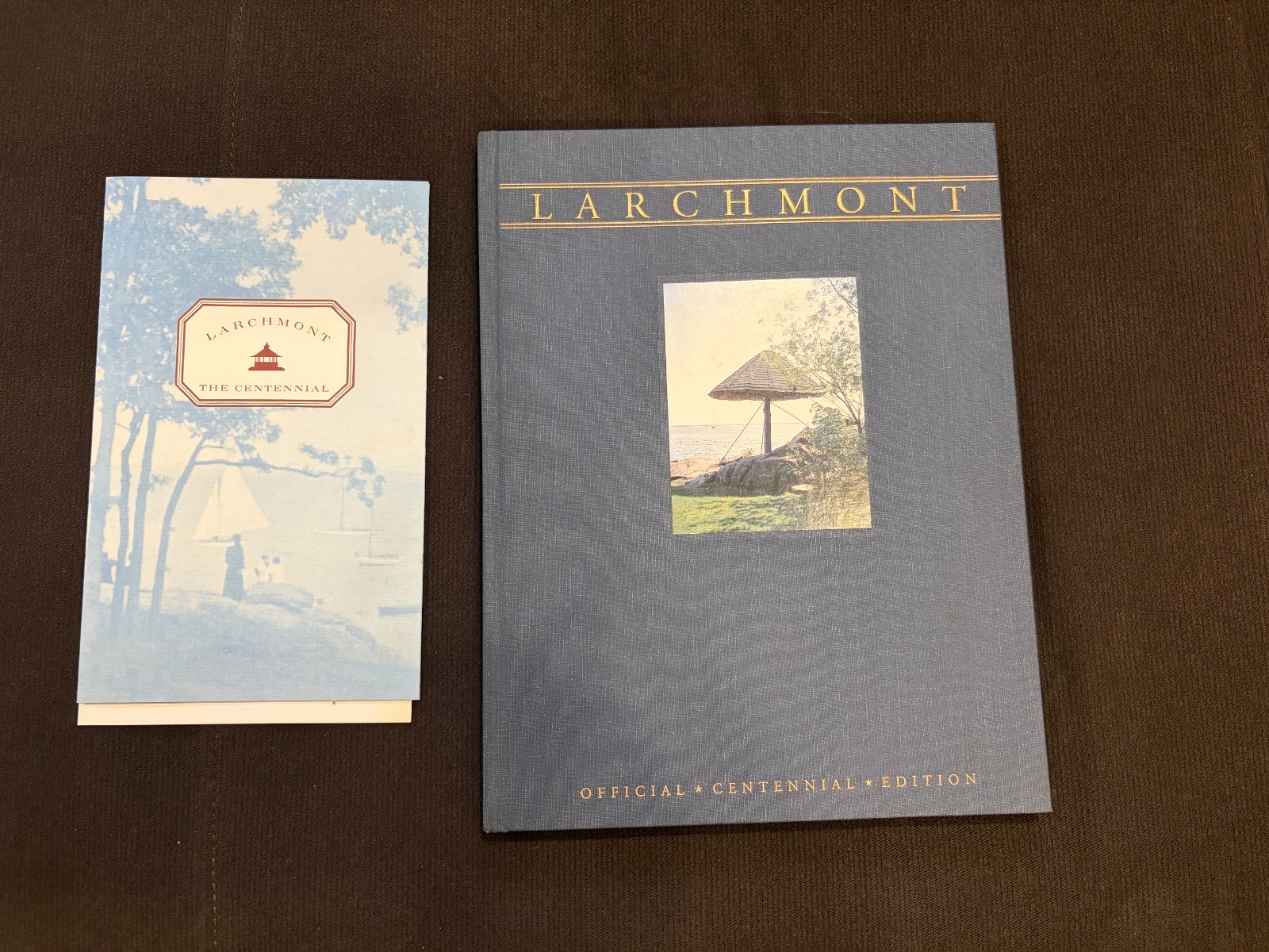 1991 Larchmont NY Centennial Edition Book and Program – NEW – and Program