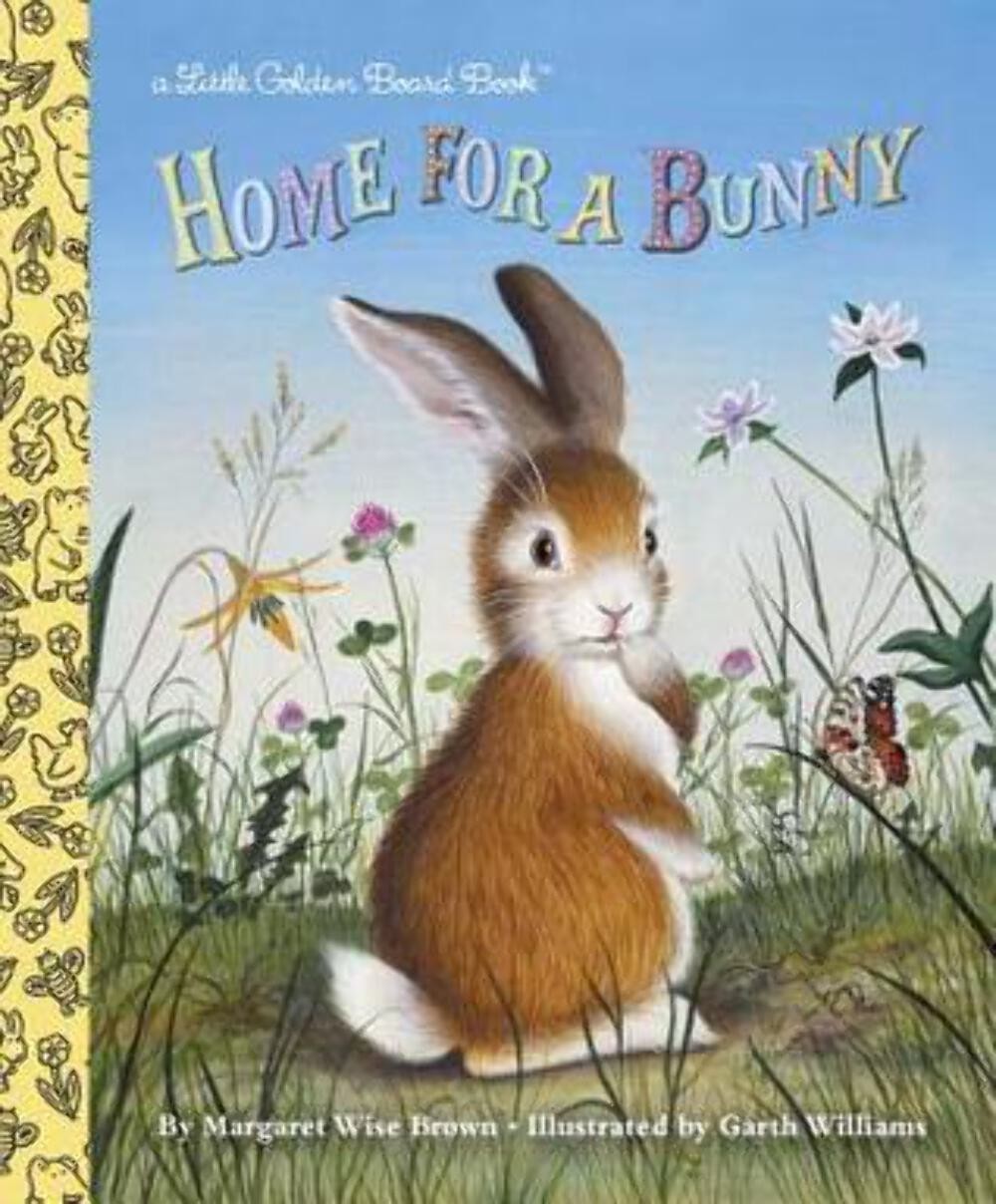 Home for a Bunny by Margaret Wise Brown (Little Golden Board Book) VERY GOOD