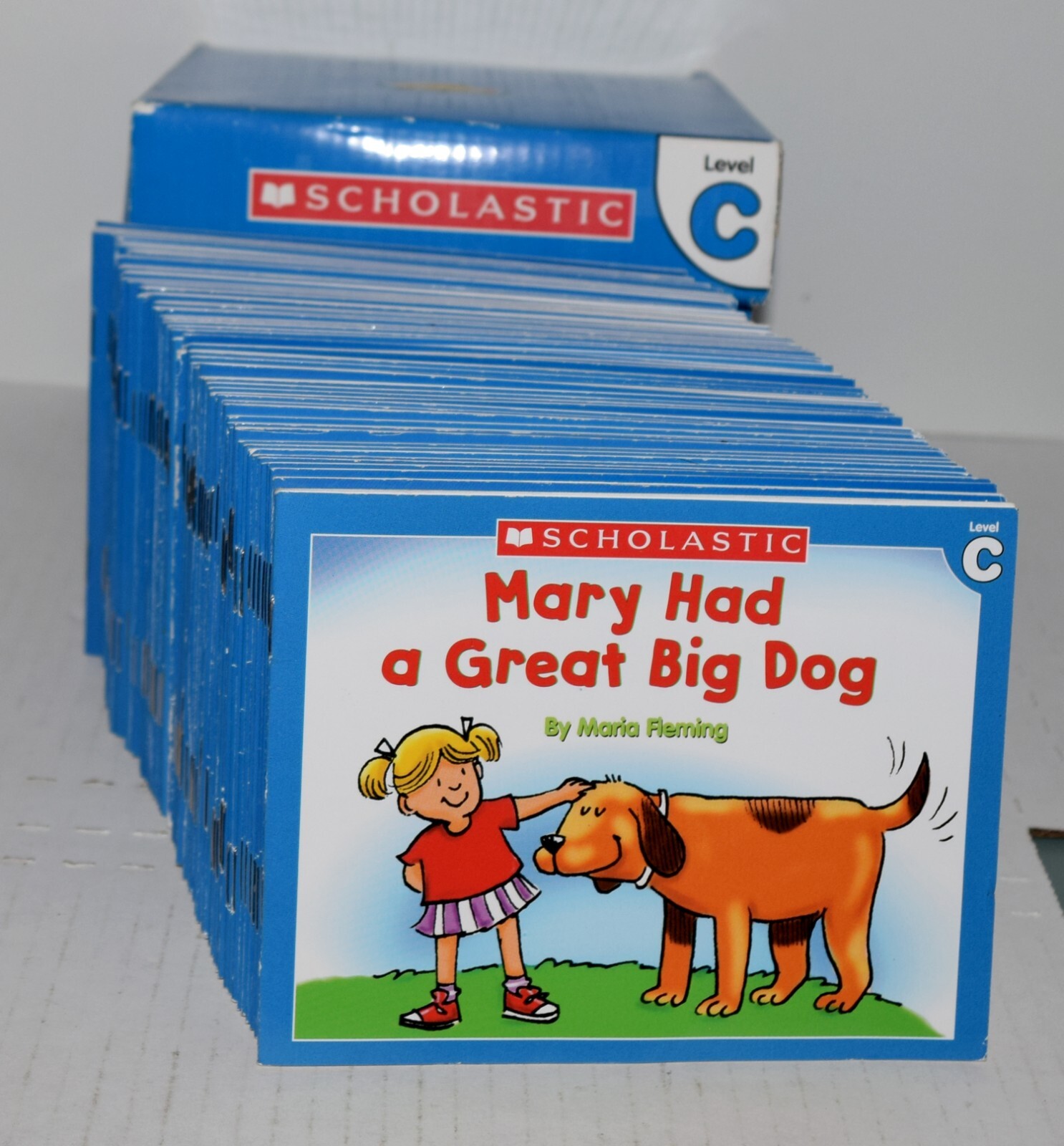 Scholastic Little Leveled readers Level C box contains 75 books