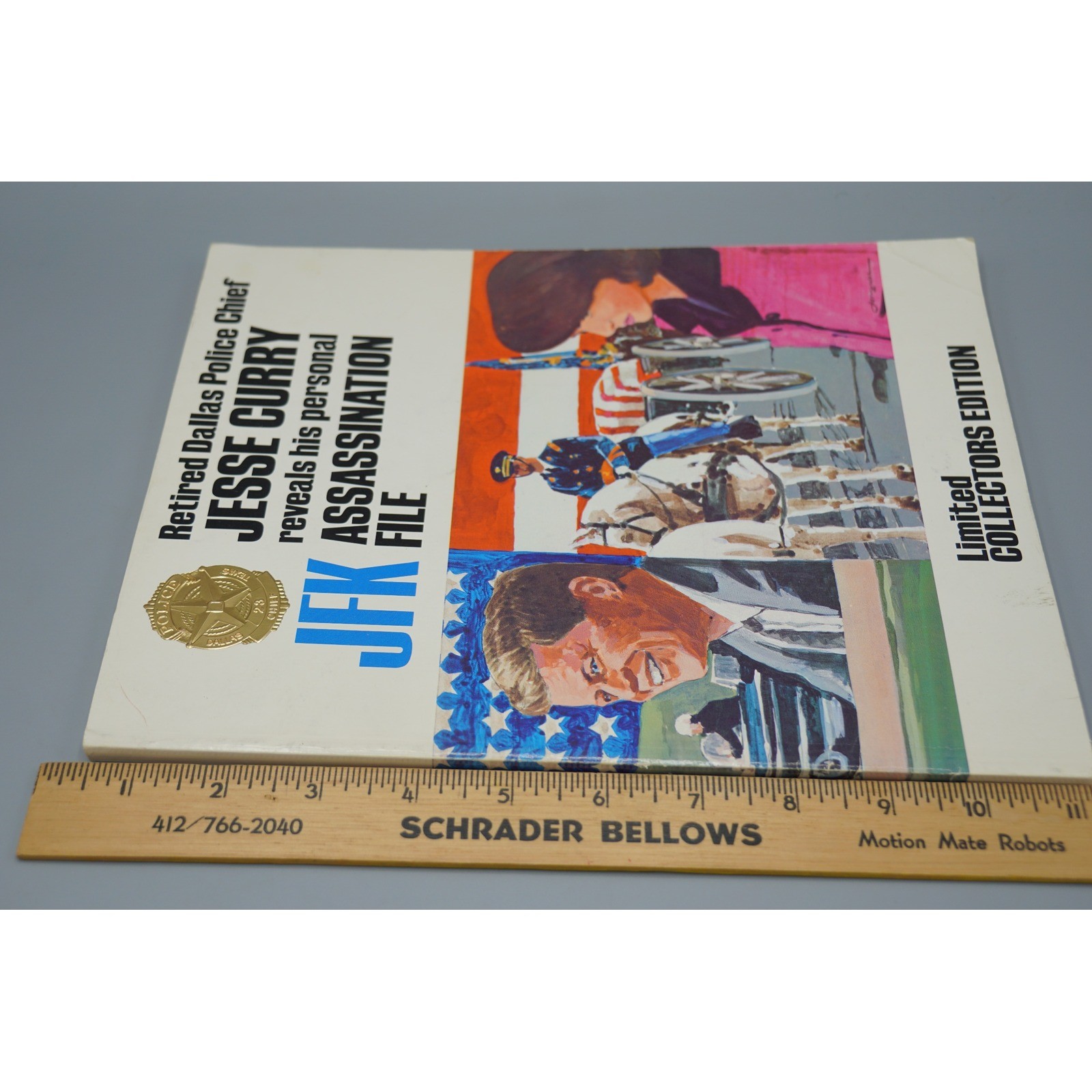Jesse Curry JFK Assassination File Limited Collectors Edition 1969 Dallas Police