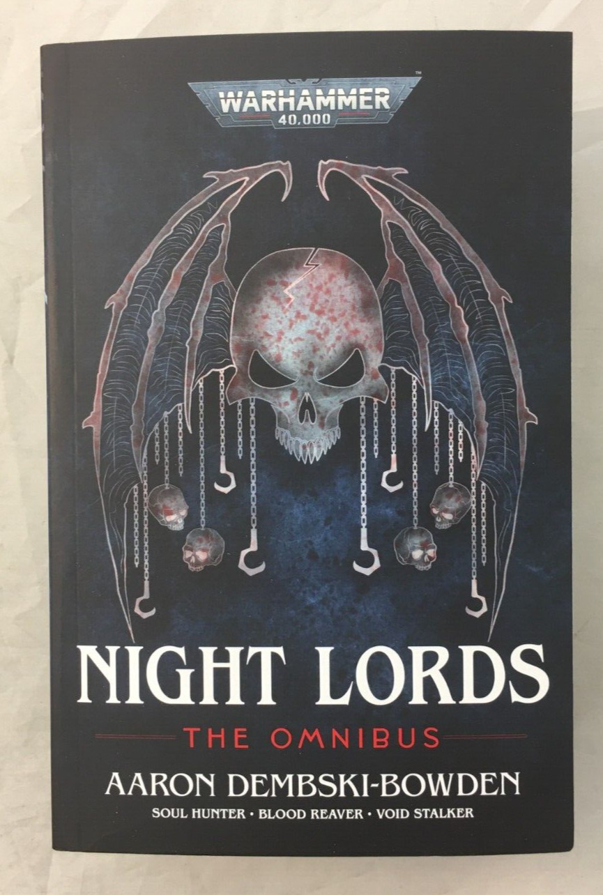 Night Lords: The Omnibus by Aaron Dembski-Bowden -Warhammer 40k -2021, Paperback
