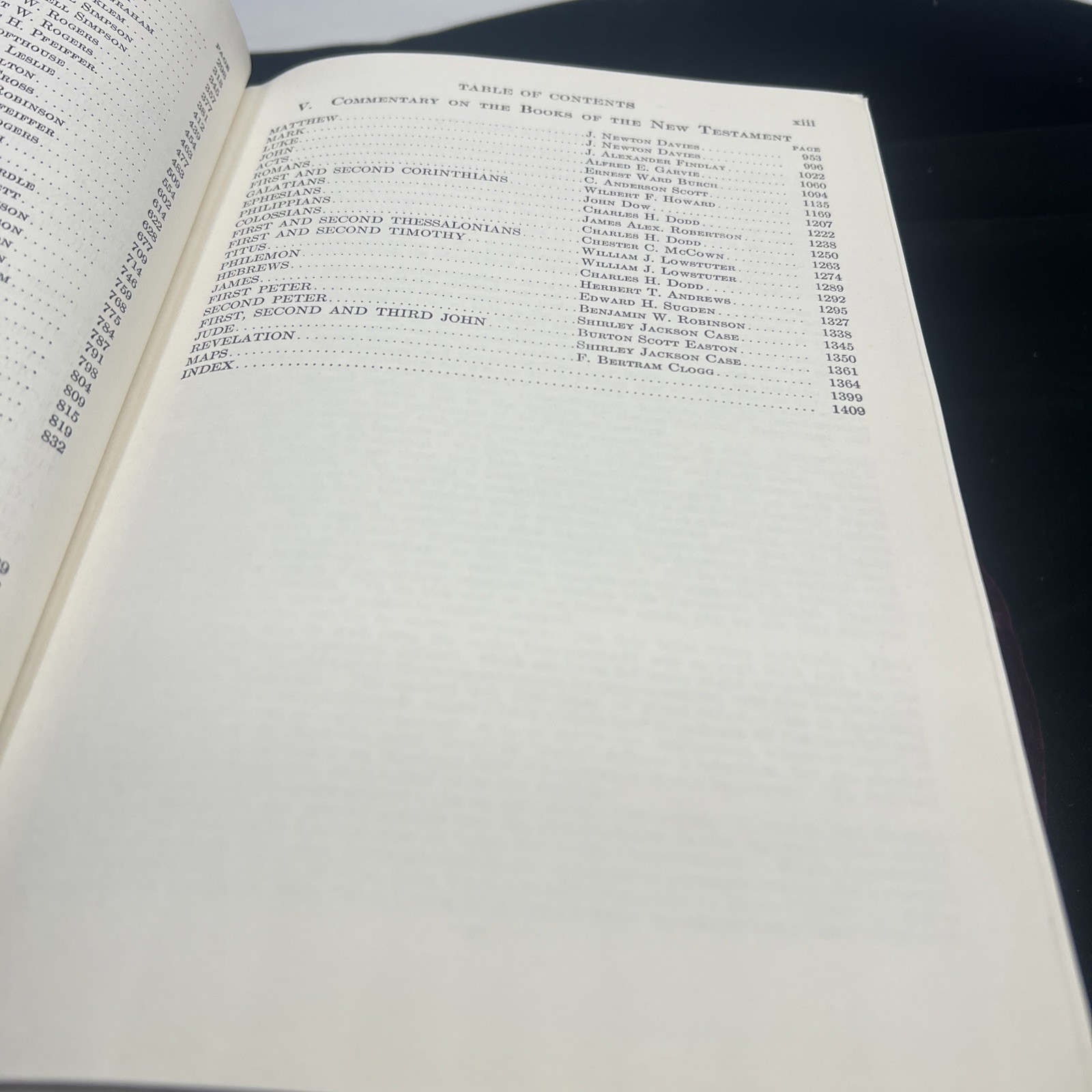 The Abingdon Bible Commentary Hardcover 1929 Abingdon Press Huge Book Vintage
