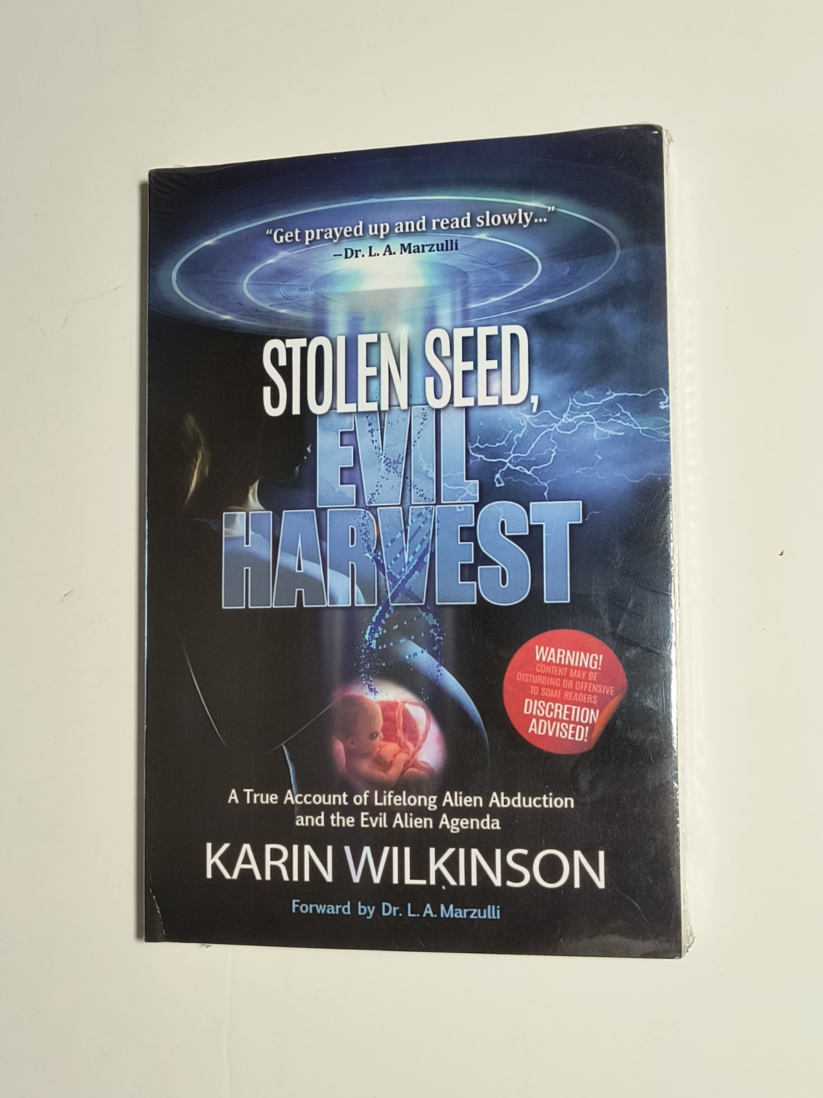 Stolen Seed, Evil Harvest By Karin Wilkinson – 2023 – PB – Aliens – UFO NEW!