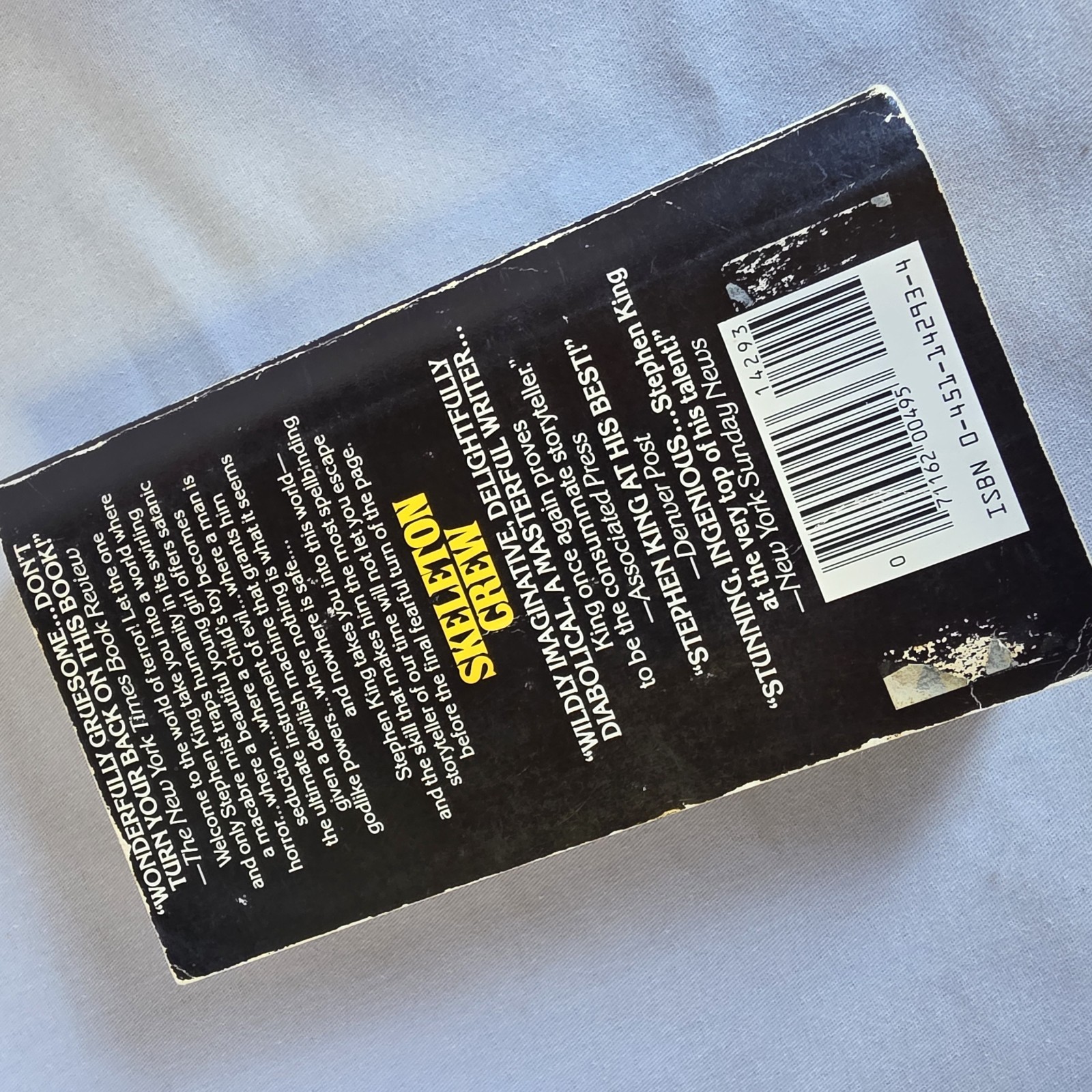 Skeleton Crew by Stephen King, First Signet Printing 1985 Paperback HORROR