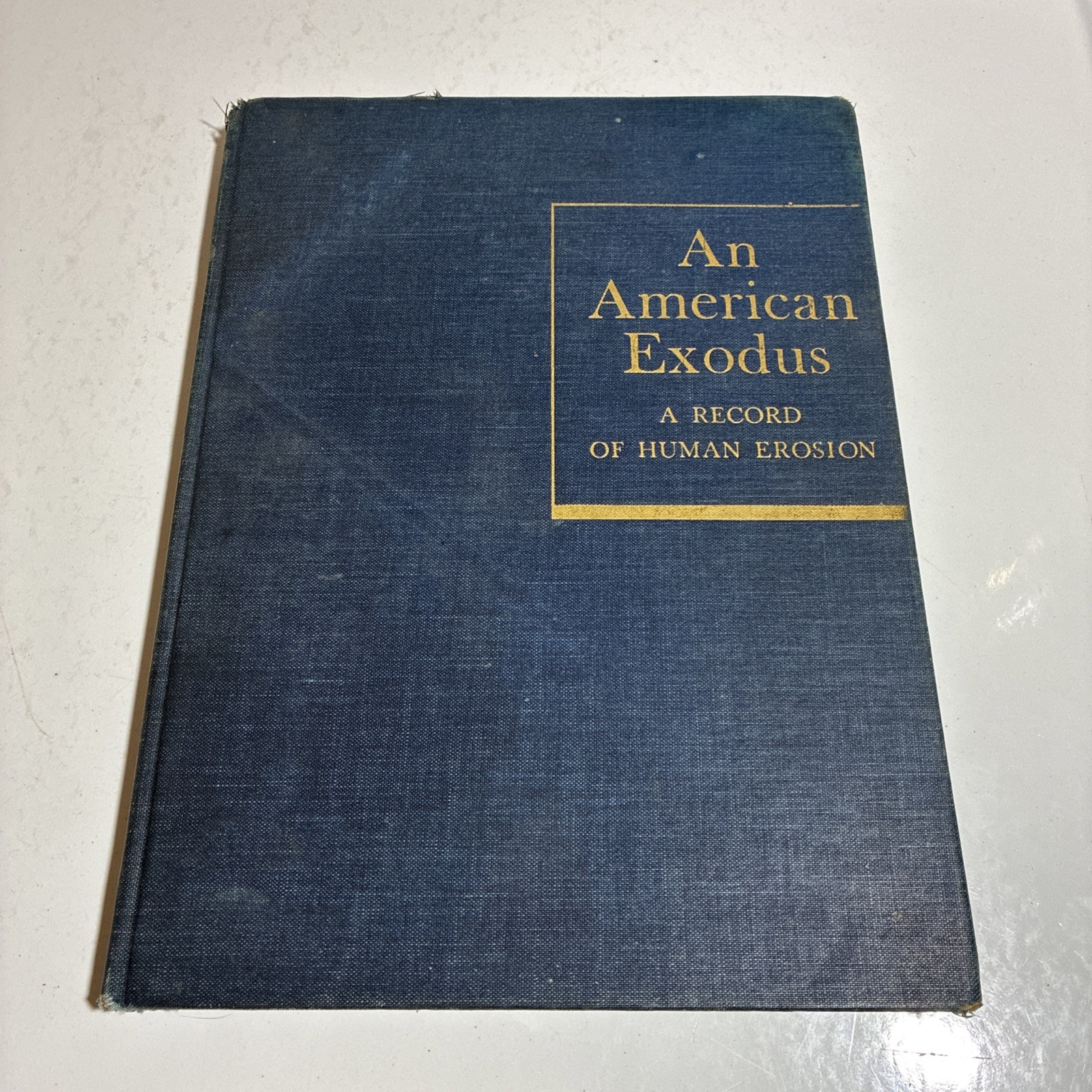 Signed Photo Book An American Exodus Dorothea Lange Paul Taylor Grapes of Wrath