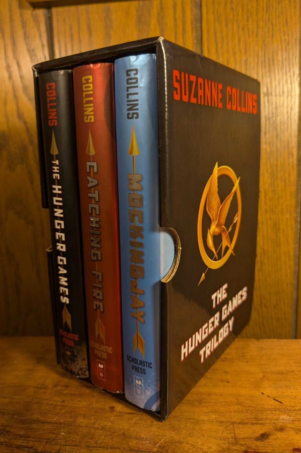 Suzanne Collins ~ The Hunger Games Trilogy ~ Hardcover Box Set ~ Fine Condition