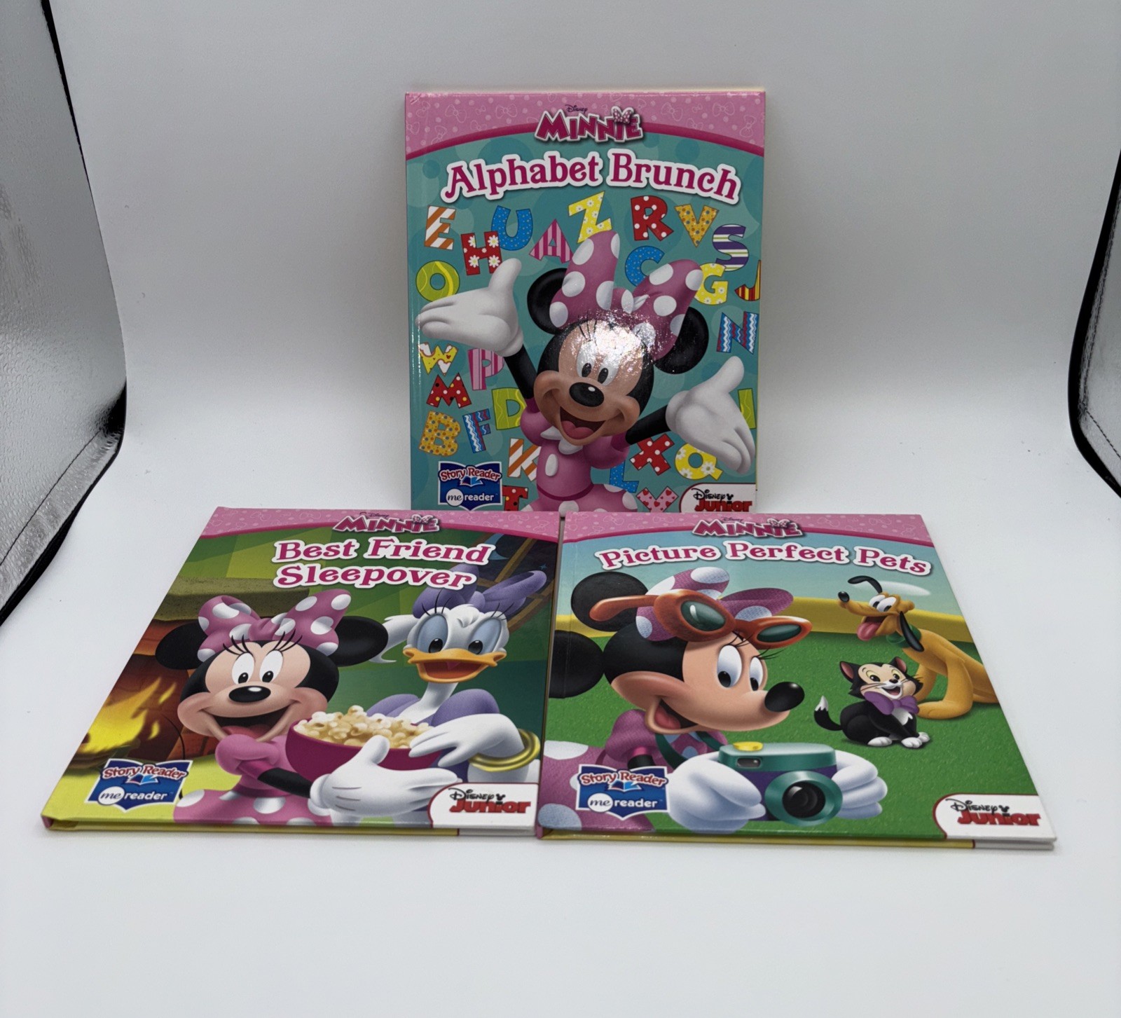 Lot of 3 Story Reader Me Reader Minnie Mouse Disney Jr. Minnie Book-Replacement
