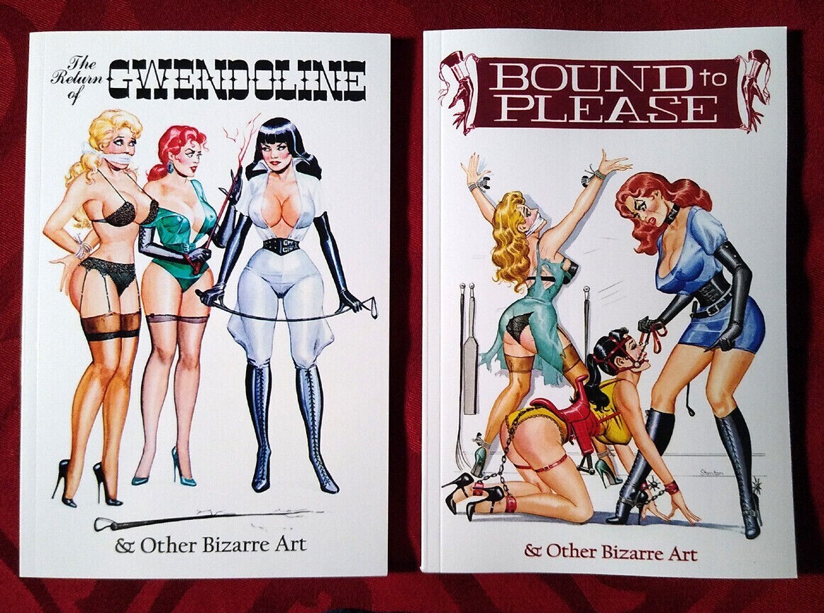 Eric Stanton, Bound To Please, Eric Stanton, The Return of Gwendoline – 2 books