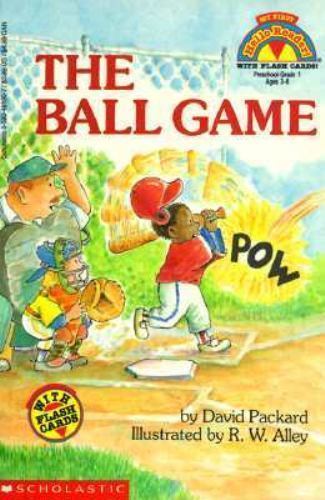 The Ball Game; My First Hello Reader! – 0590461907, paperback, David Packard