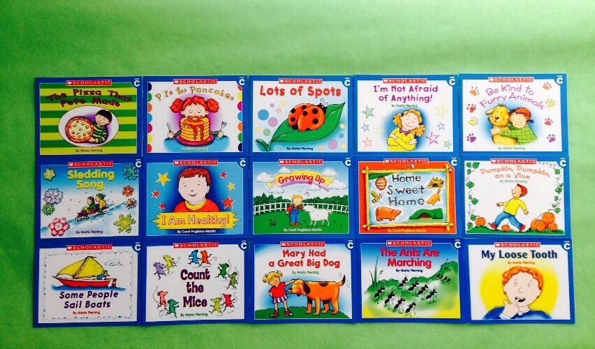 Lot 15 Level C Preschool Kindergarten Homeschool Learn to Read Books NEW