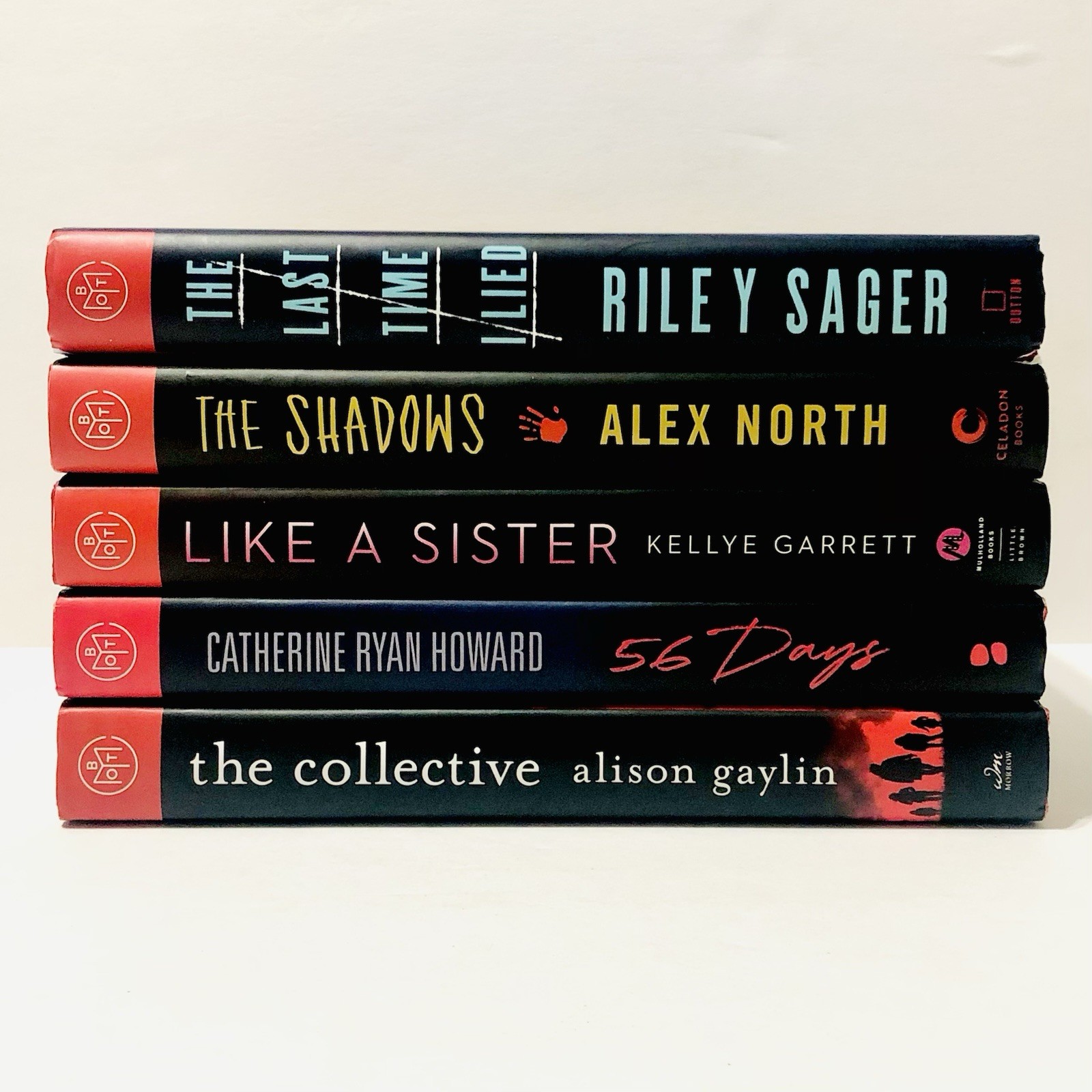 Book of the Month BOTM Hardcover Choose Your Title Fiction Thriller Bundle Lot