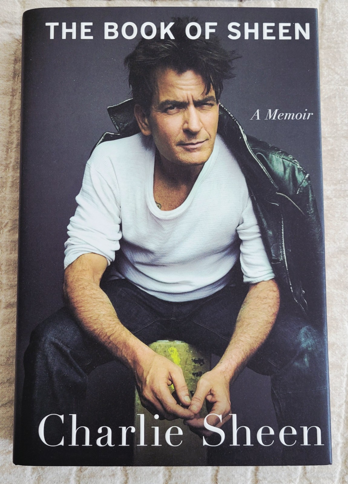Charlie Sheen “The Book Of Sheen” Limited Edition Autographed “Hot Shots” Bundle
