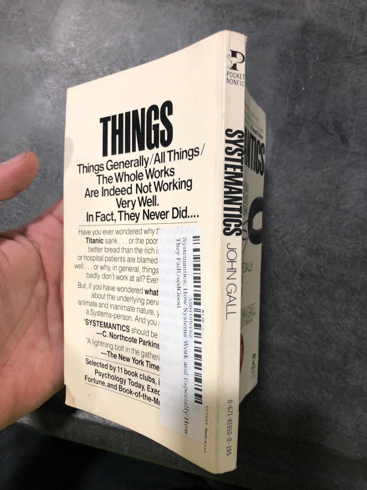 Systemantics: How Systems Work and Especially How They Fail