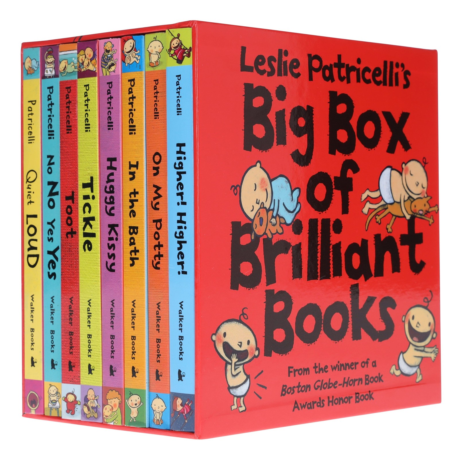 Leslie Patricelli’s Big Box of Brilliant 8 Books Collection Box Set