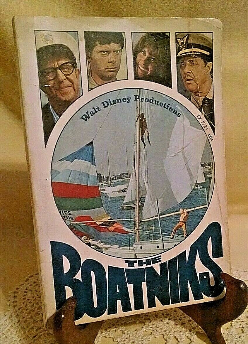 BOATNIKS MEL CEBULASH SBS SCHOLASTIC TX 1724 DISNEY 1ST 1970 ILL ROBERT MORSE.
